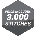 Price Includes 10,000 Stitches