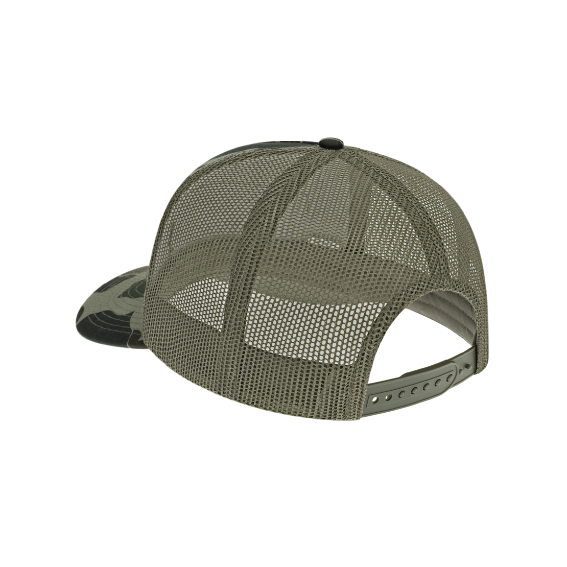ISSUGI D'N'N 2 MESH TRUCKER CAP White Full Mesh 89 Trucker