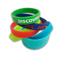 Debossed Silicone Bracelet Thumbnail