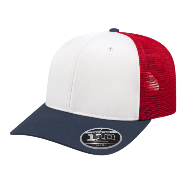 i8502 White/Navy/Red/OSFM Thumbnail