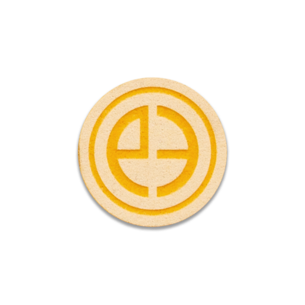 Écusson en suède gravé au laser