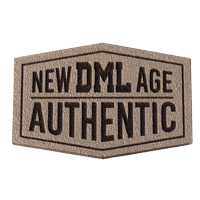 Laser Etched Suede Patch 1"/Sandstone/Brown Thumbnail