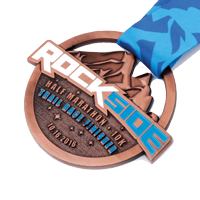 3D Medal with Cut Out and Soft Enamel Thumbnail