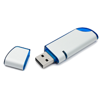 Plastic and Aluminium USB Flash Drive Thumbnail