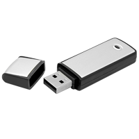 Plastic and Aluminium USB Flash Drive Thumbnail