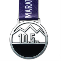 3D Medal with Cut Out and Soft Enamel Thumbnail