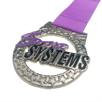 3D Medal with Cut Out and Soft Enamel Thumbnail