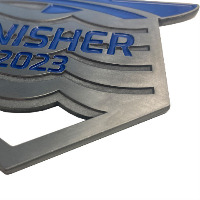 3D Medal with Cut Out and Soft Enamel Thumbnail