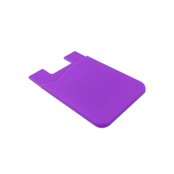 Silicone Wallet Purple/1 Color Thumbnail