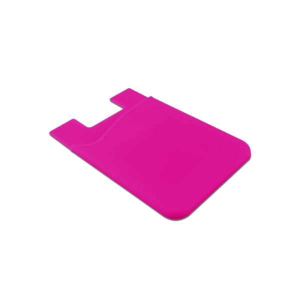 Silicone Wallet Magenta/1 Color Thumbnail