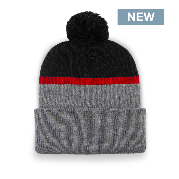 DK84 Dark Heather/Black/Red/OSFM Thumbnail