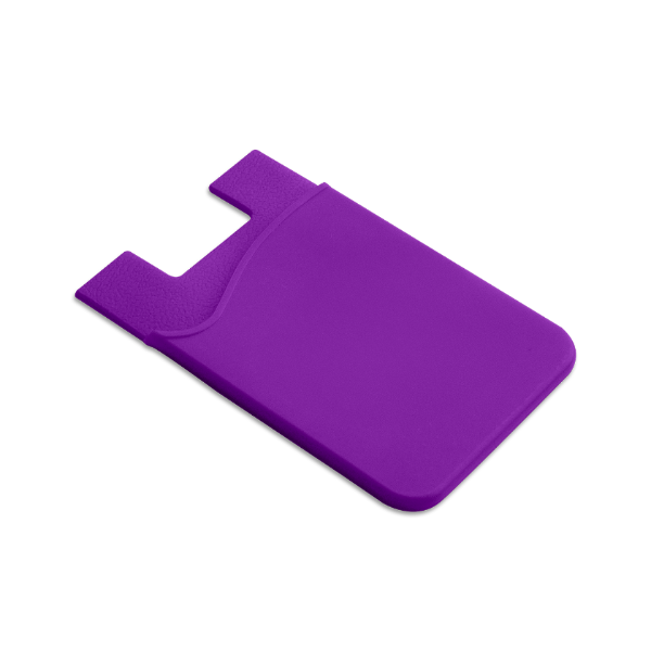Silicone Wallet Purple/1 Color Thumbnail