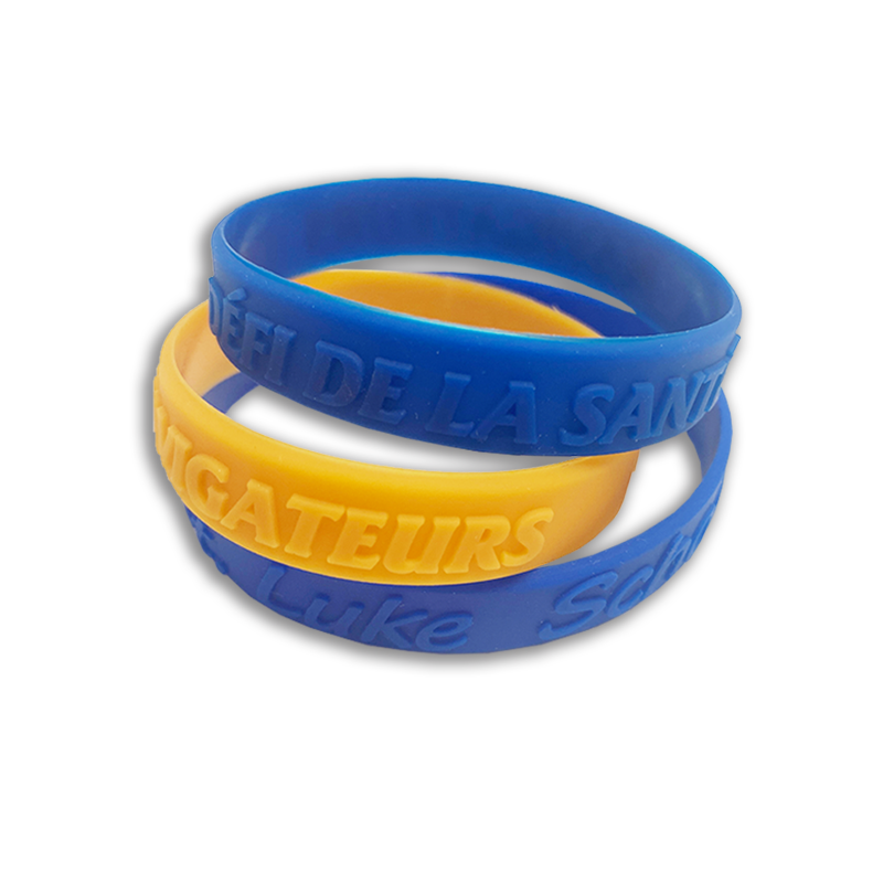 Embossed Silicone Bracelet