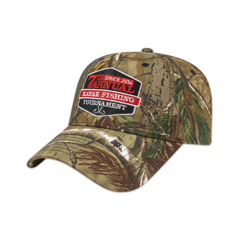 i2030 Structured Six Panel Camo Cap