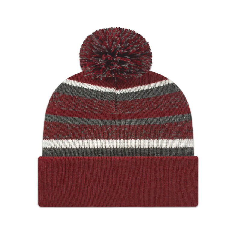 ik65 in Cardinal/Dark Heather/White