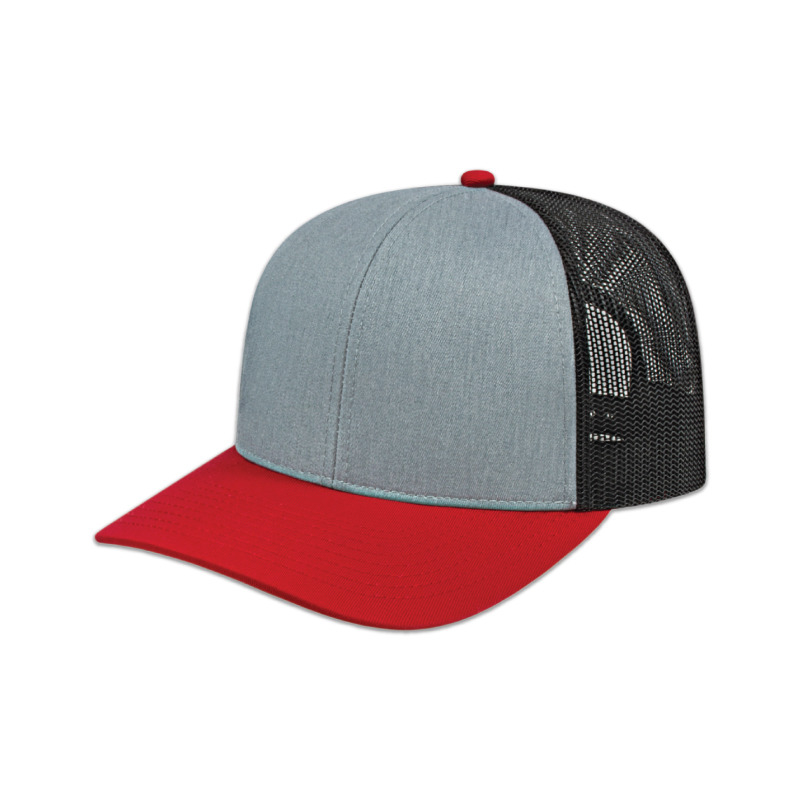 i3038 in Heather/Red/Black