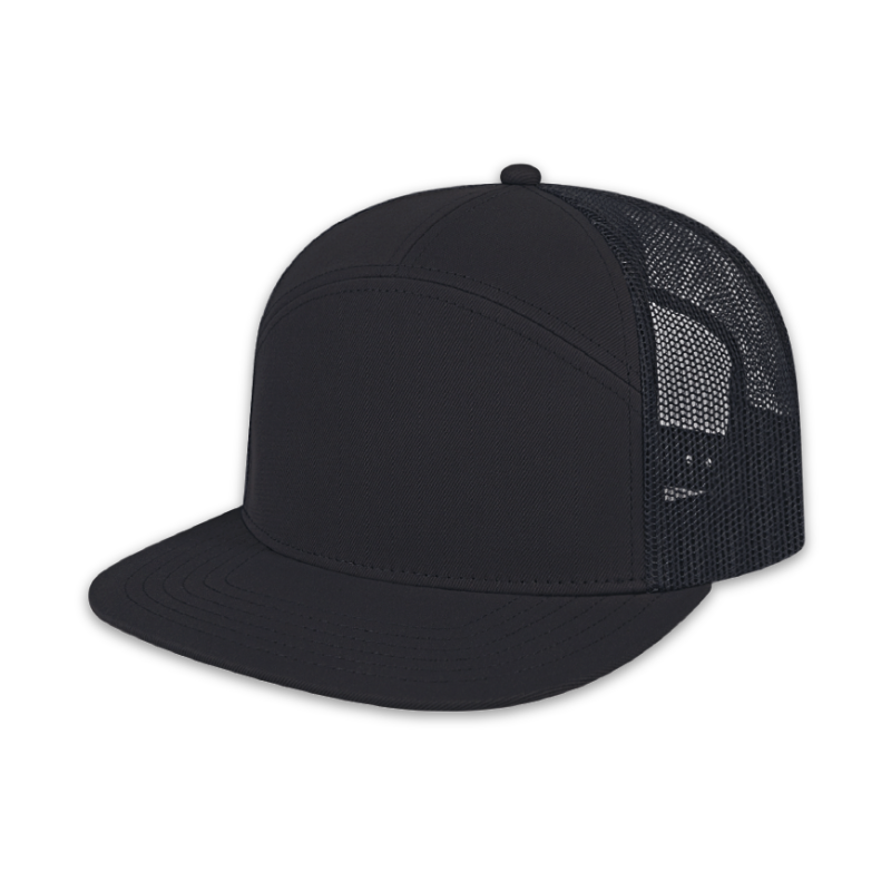 i3057 7 Panel Trucker Mesh Back Cap