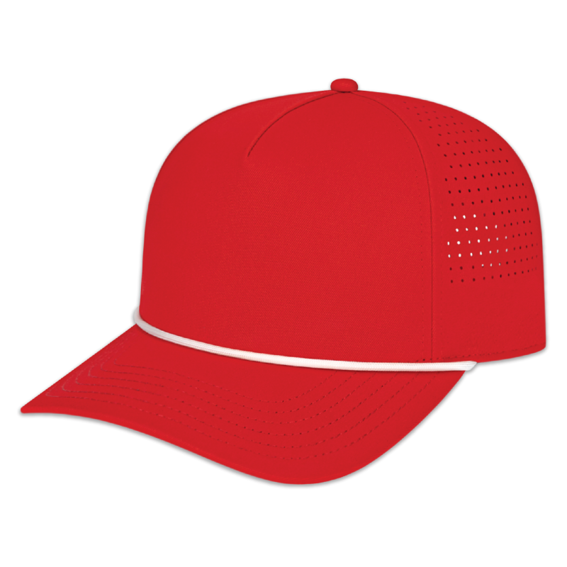 i3056 in Red with White Rope