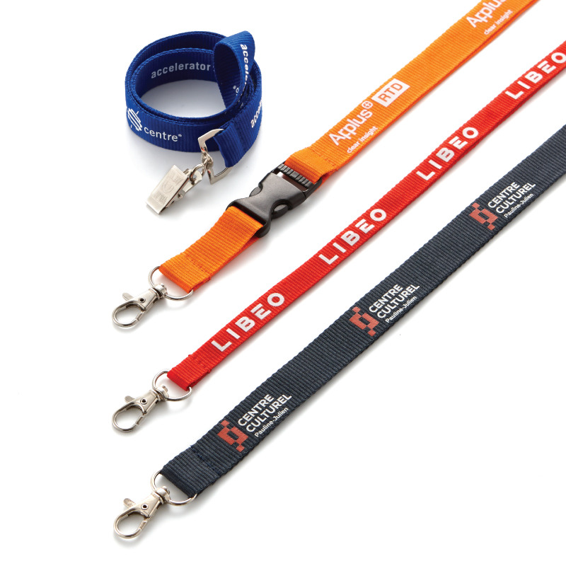 Flat Polyester Lanyard