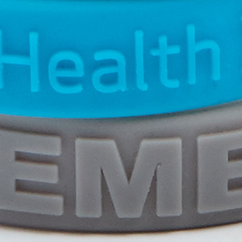 Embossed Silicone Bracelet