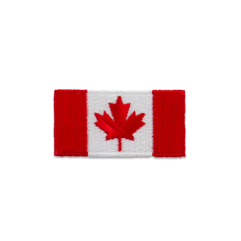 Canadian Flag Patch Image