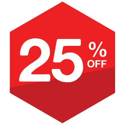 25% OFF